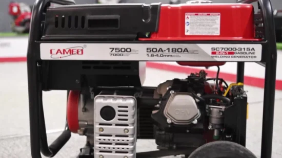 110A 3kw Portable Engine Driven Welder Gasoline Welding Generator